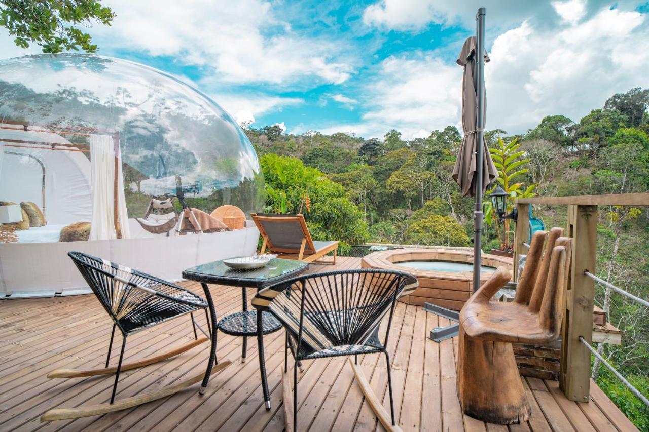 Bubblesky Glamping Guatape Hotel Exterior foto