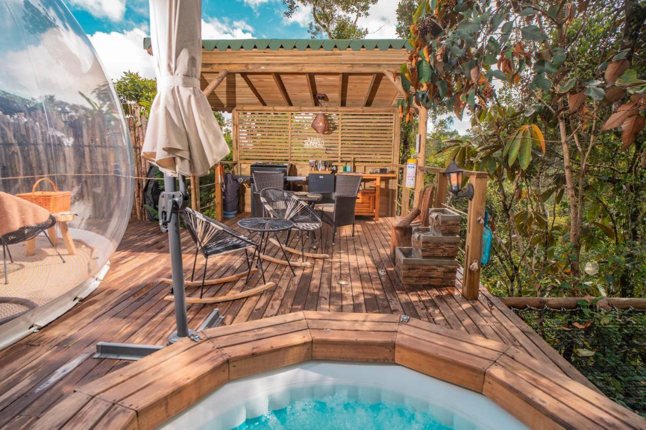 Bubblesky Glamping Guatape Hotel Exterior foto
