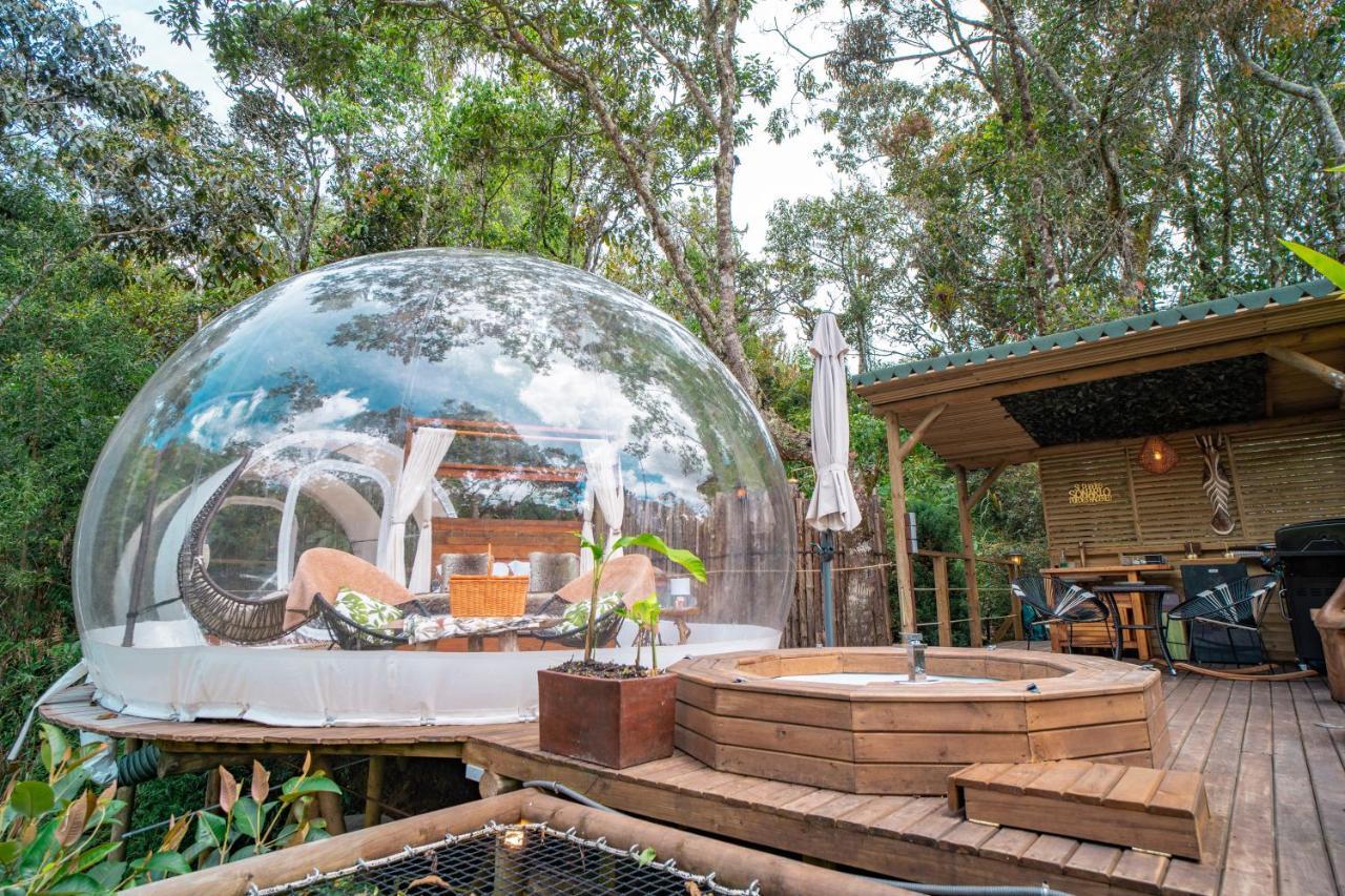 Bubblesky Glamping Guatape Hotel Exterior foto