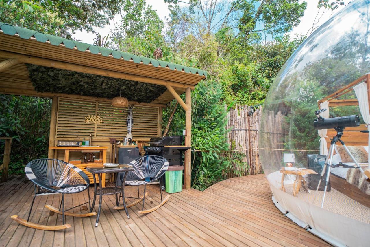 Bubblesky Glamping Guatape Hotel Exterior foto