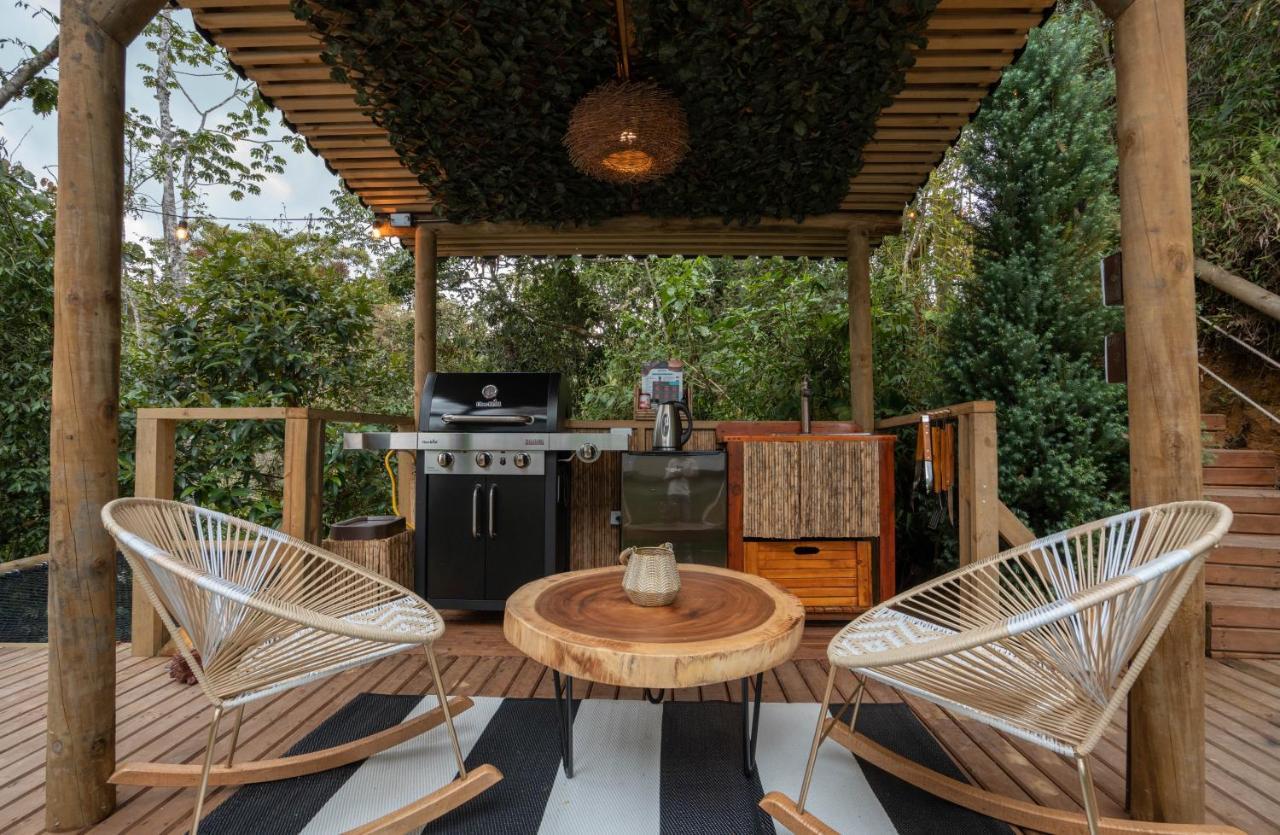 Bubblesky Glamping Guatape Hotel Exterior foto